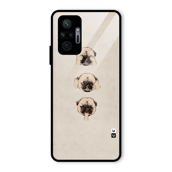 Doggo Moods Glass Back Case for Redmi Note 10 Pro