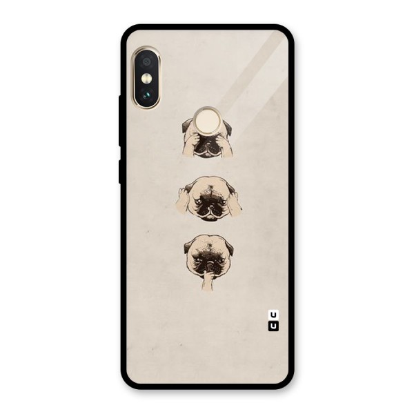 Doggo Moods Glass Back Case for Redmi Note 5 Pro