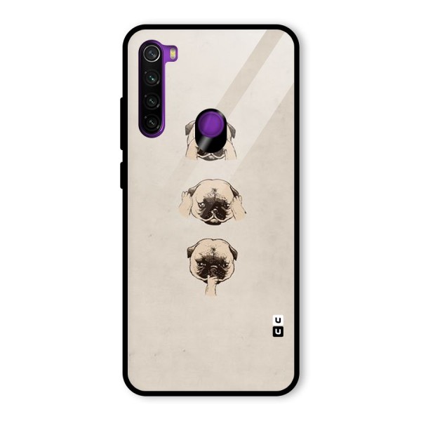 Doggo Moods Glass Back Case for Redmi Note 8