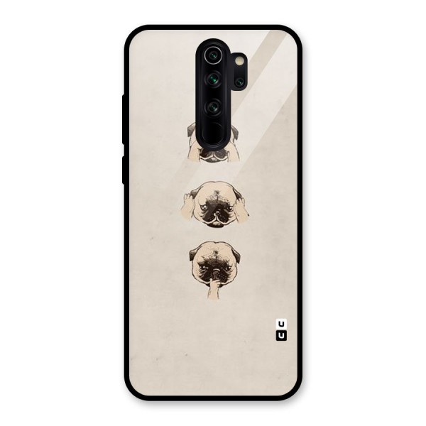 Doggo Moods Glass Back Case for Redmi Note 8 Pro