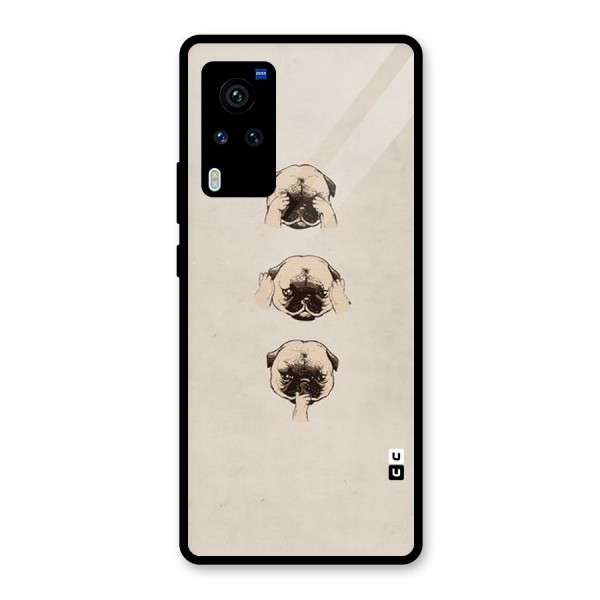 Doggo Moods Glass Back Case for Vivo X60 Pro