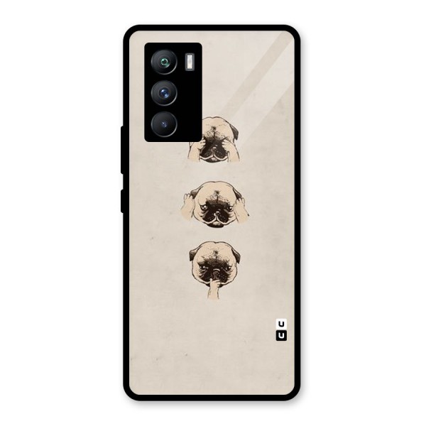 Doggo Moods Glass Back Case for Vivo iQOO 9 SE