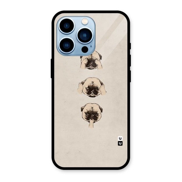Doggo Moods Glass Back Case for iPhone 13 Pro