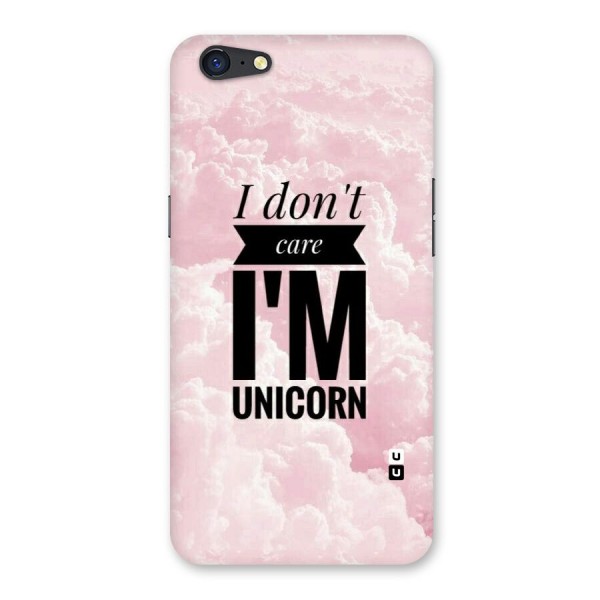 Dont Care Unicorn Back Case for Oppo A71
