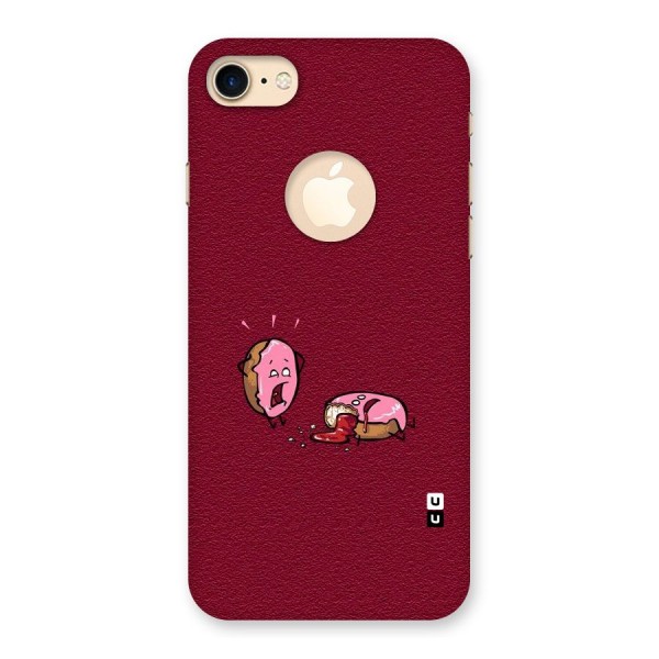 Donut Murder Back Case for iPhone 7 Logo Cut