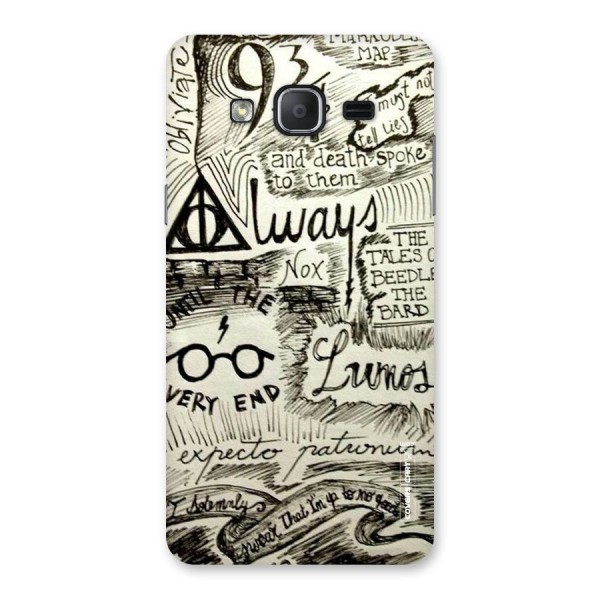 Doodle Art Back Case for Galaxy On7 Pro