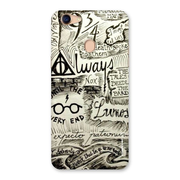 Doodle Art Back Case for Oppo F5 Youth