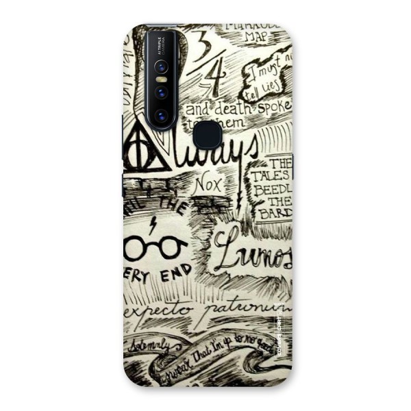 Doodle Art Back Case for Vivo V15