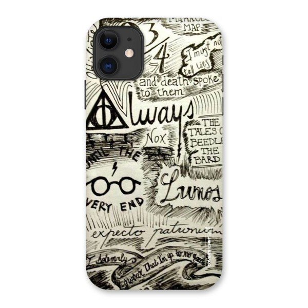 Doodle Art Back Case for iPhone 11