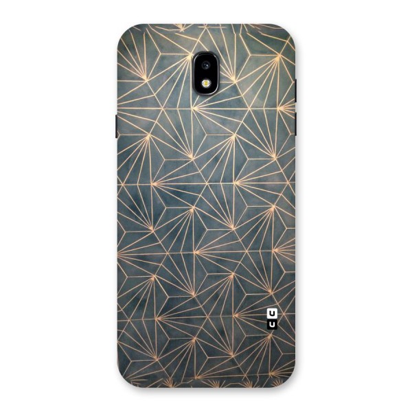 Dotted Lines Pattern Back Case for Galaxy J7 Pro