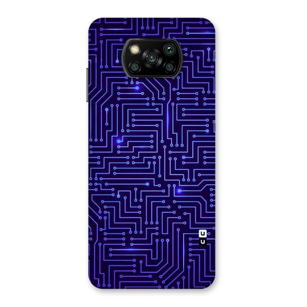 Dotting Lines Back Case for Poco X3