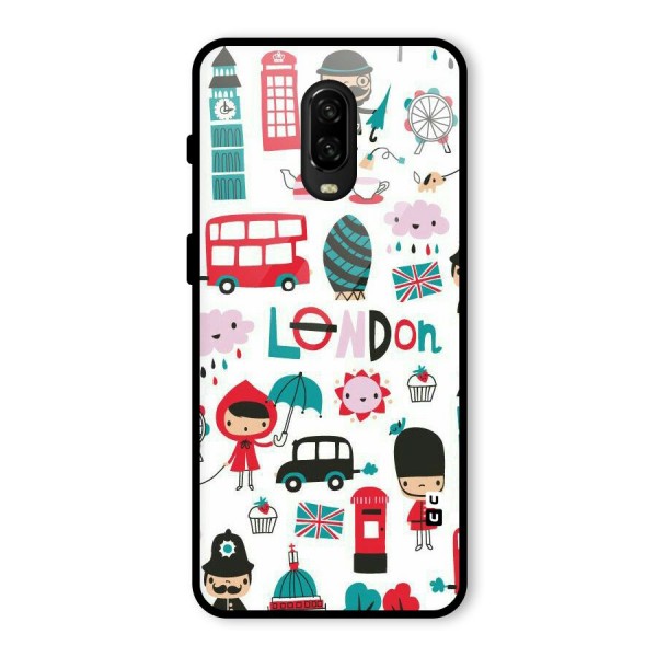 Double Decker Glass Back Case for OnePlus 6T