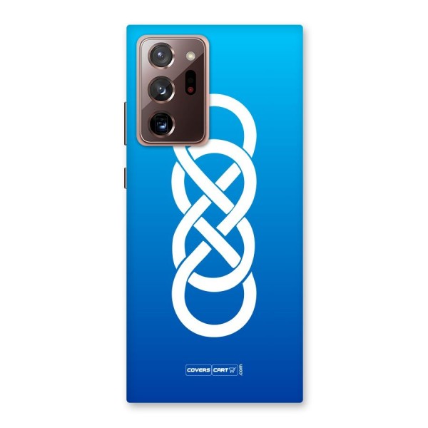 Double Infinity Blue Back Case for Galaxy Note 20 Ultra