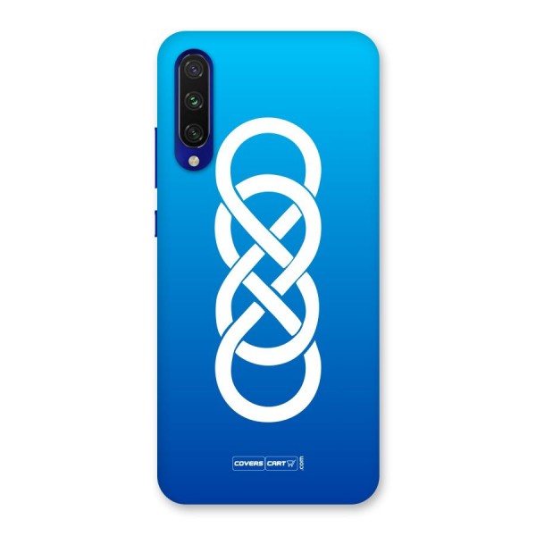 Double Infinity Blue Back Case for Mi A3