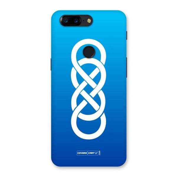 Double Infinity Blue Back Case for OnePlus 5T