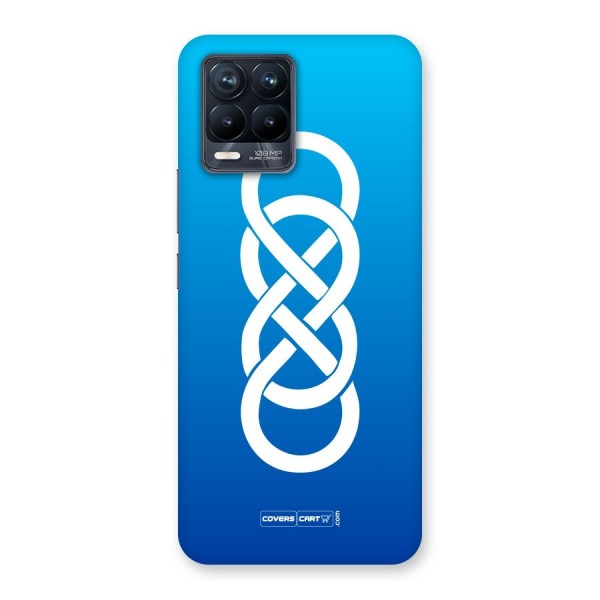Double Infinity Blue Back Case for Realme 8 Pro