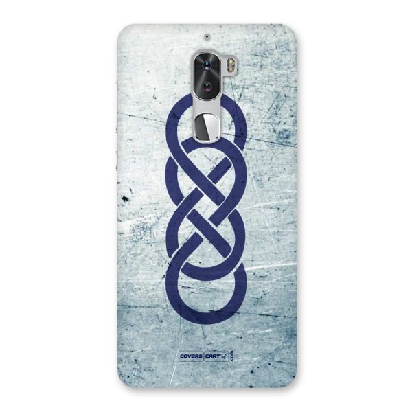 Double Infinity Rough Back Case for Coolpad Cool 1