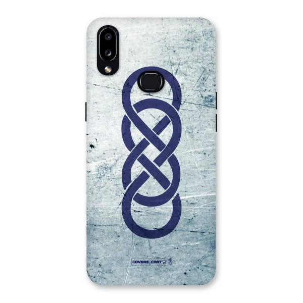 Double Infinity Rough Back Case for Galaxy A10s