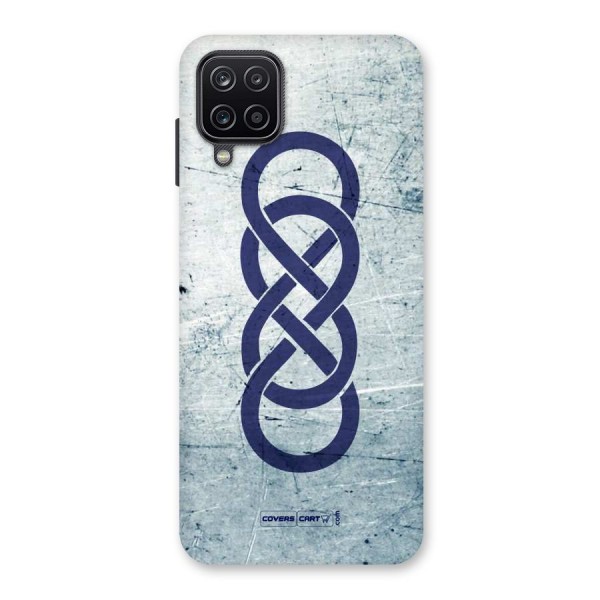Double Infinity Rough Back Case for Galaxy A12