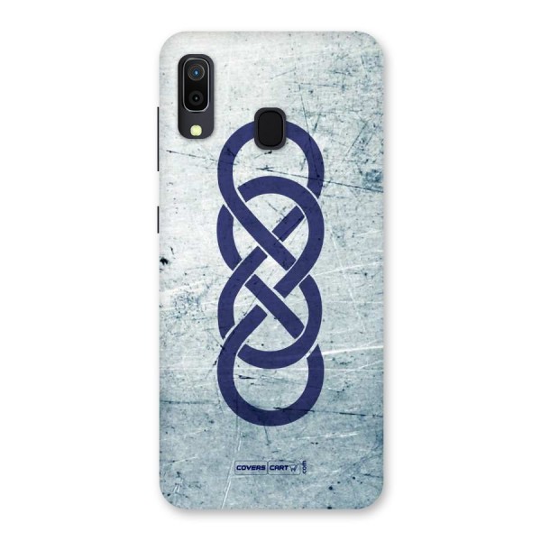 Double Infinity Rough Back Case for Galaxy A30