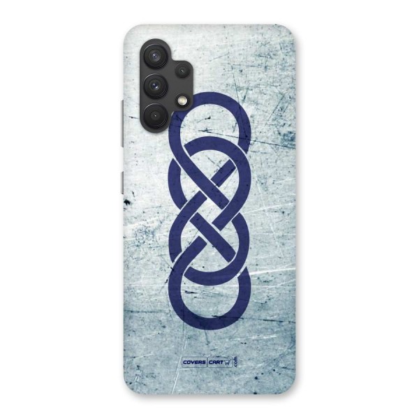 Double Infinity Rough Back Case for Galaxy A32