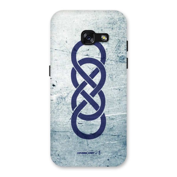 Double Infinity Rough Back Case for Galaxy A3 (2017)