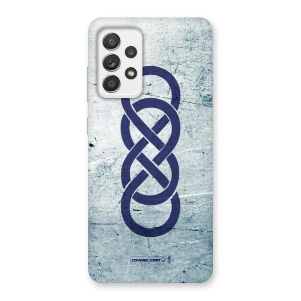 Double Infinity Rough Back Case for Galaxy A52