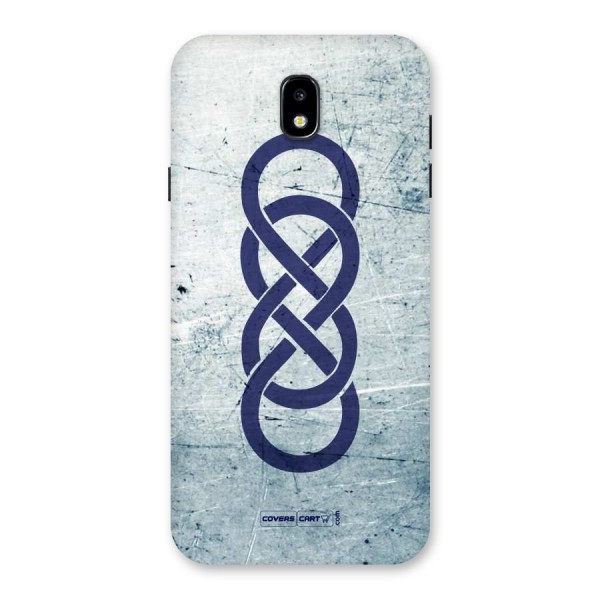 Double Infinity Rough Back Case for Galaxy J7 Pro