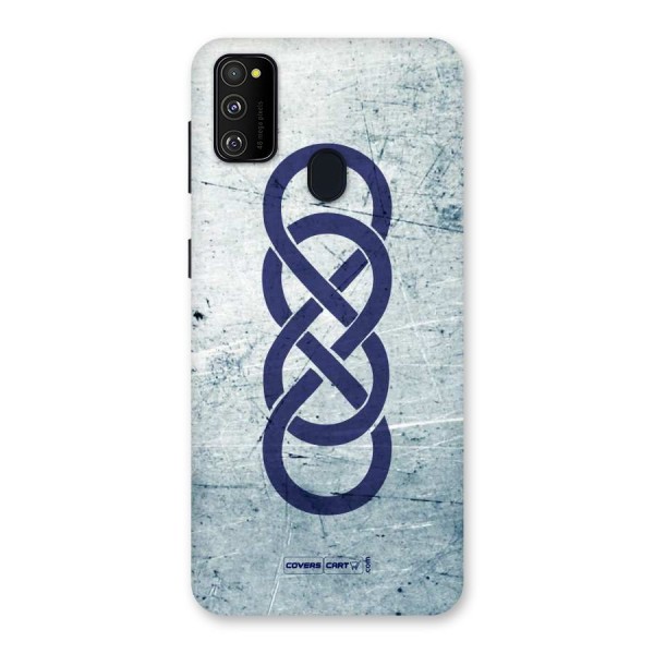 Double Infinity Rough Back Case for Galaxy M21