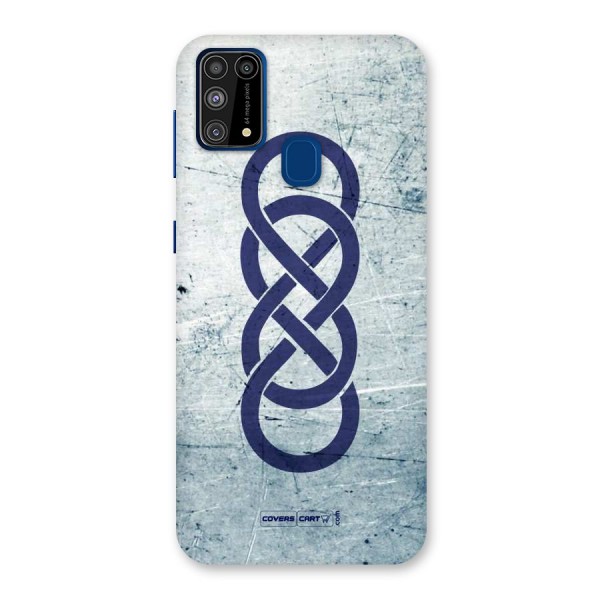 Double Infinity Rough Back Case for Galaxy M31