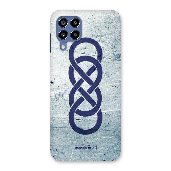 Double Infinity Rough Back Case for Galaxy M53 5G