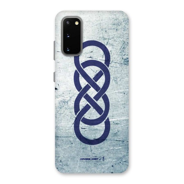 Double Infinity Rough Back Case for Galaxy S20