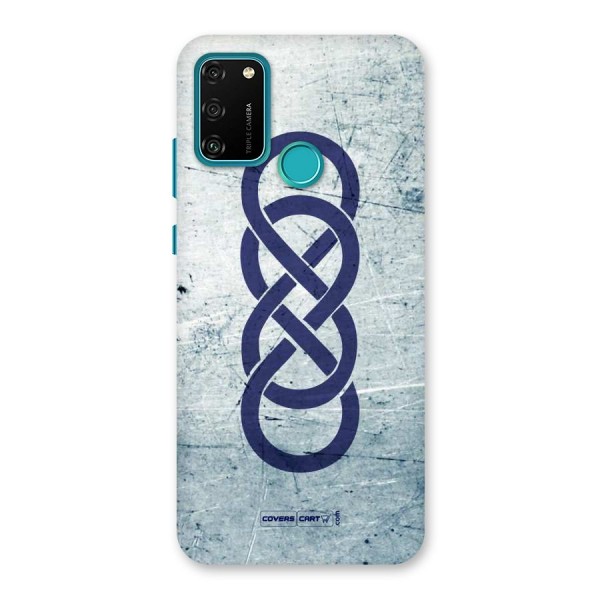 Double Infinity Rough Back Case for Honor 9A