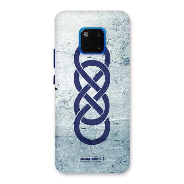 Double Infinity Rough Back Case for Huawei Mate 20 Pro