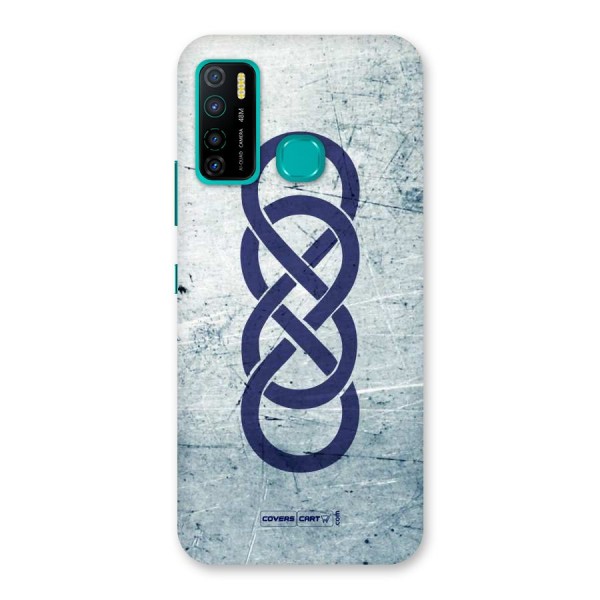 Double Infinity Rough Back Case for Infinix Hot 9 Pro