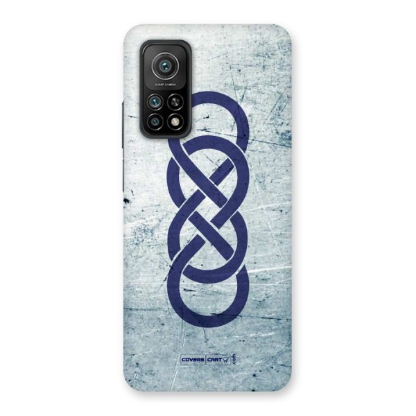 Double Infinity Rough Back Case for Mi 10T 5G