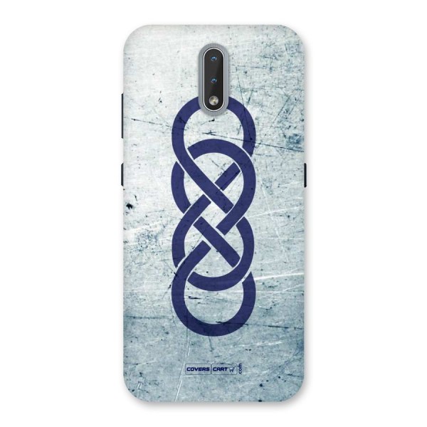 Double Infinity Rough Back Case for Nokia 2.3