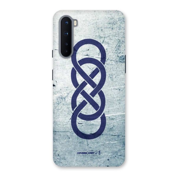 Double Infinity Rough Back Case for OnePlus Nord