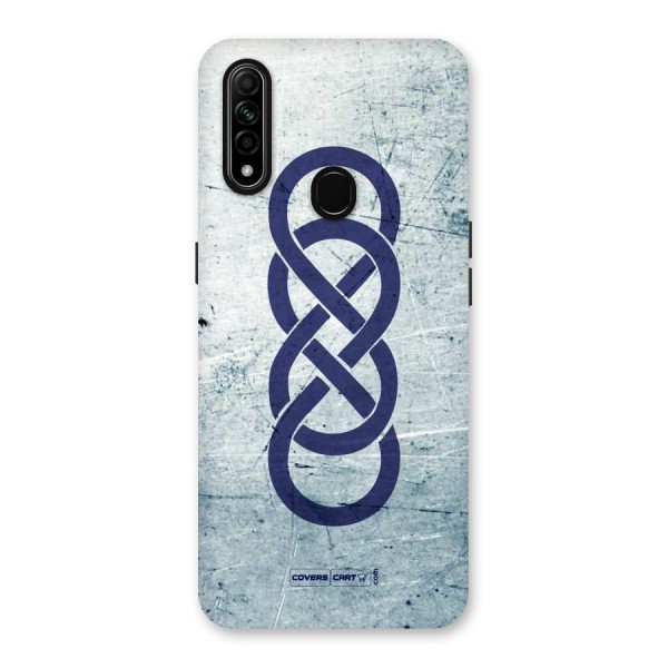Double Infinity Rough Back Case for Oppo A31