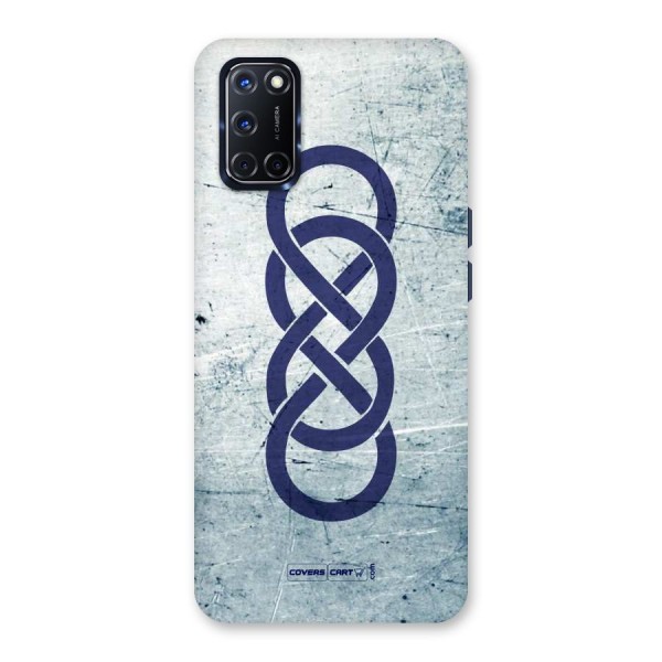 Double Infinity Rough Back Case for Oppo A52