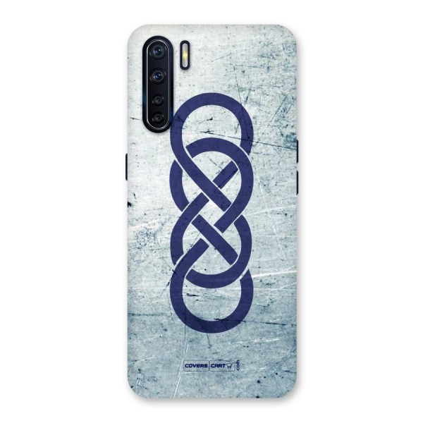 Double Infinity Rough Back Case for Oppo F15