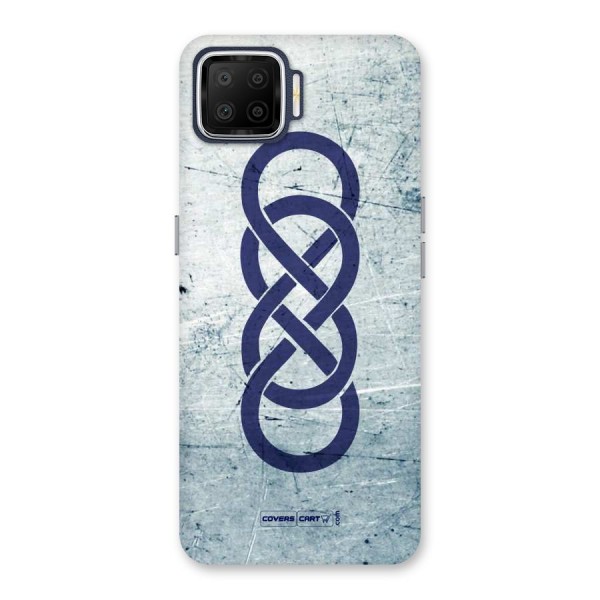 Double Infinity Rough Back Case for Oppo F17