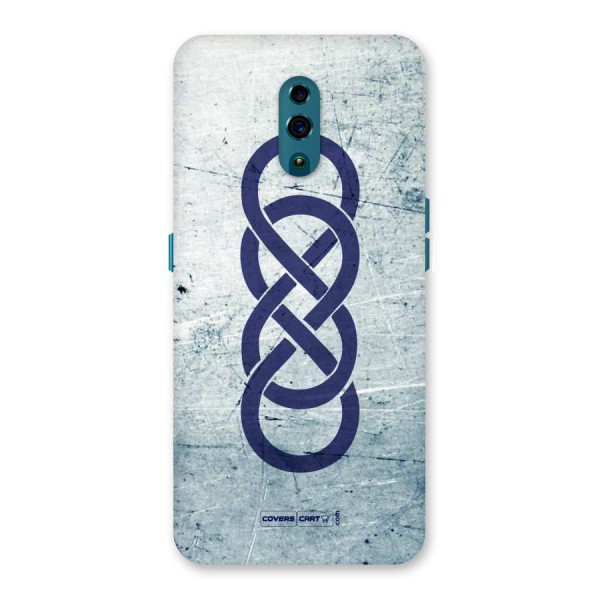 Double Infinity Rough Back Case for Oppo Reno