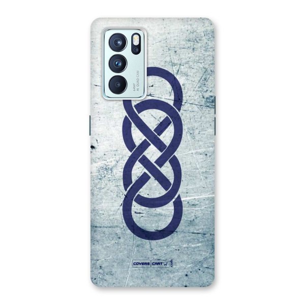Double Infinity Rough Back Case for Oppo Reno6 Pro 5G