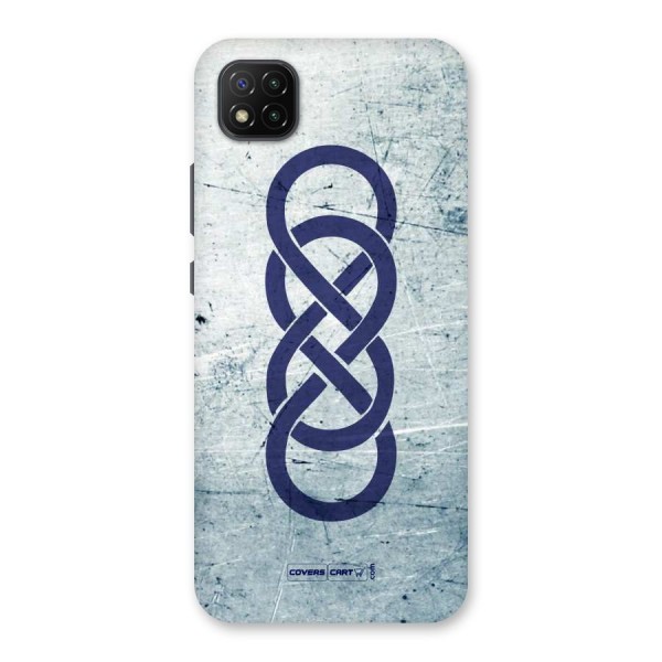 Double Infinity Rough Back Case for Poco C3