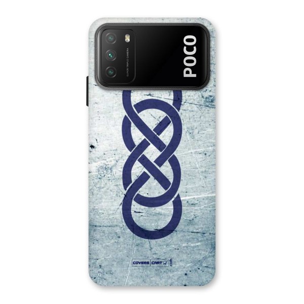 Double Infinity Rough Back Case for Poco M3