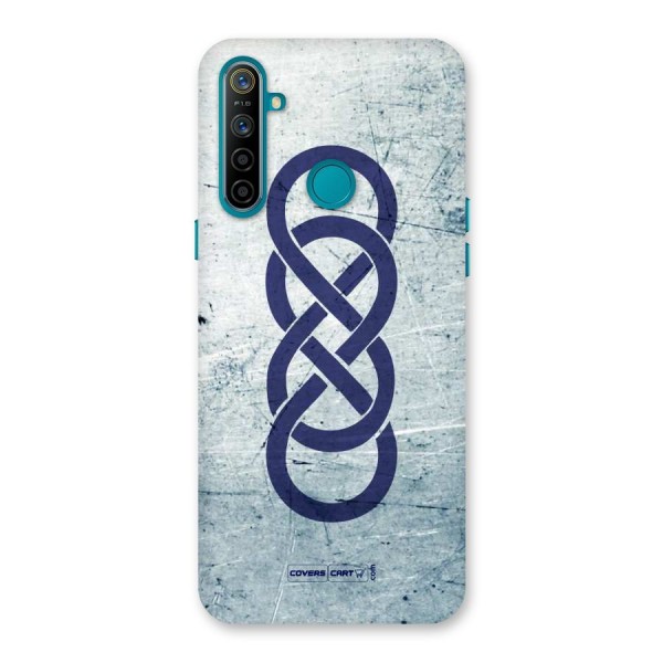Double Infinity Rough Back Case for Realme 5i