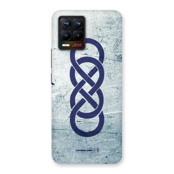 Double Infinity Rough Back Case for Realme 8