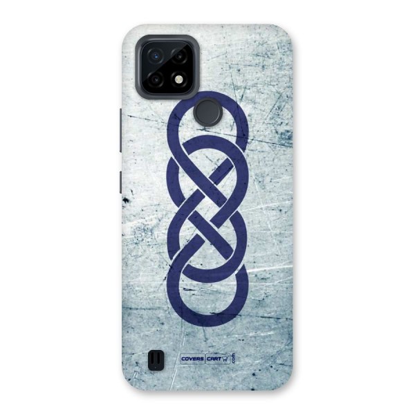 Double Infinity Rough Back Case for Realme C21
