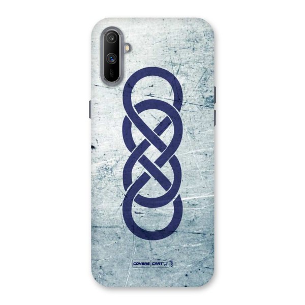 Double Infinity Rough Back Case for Realme C3